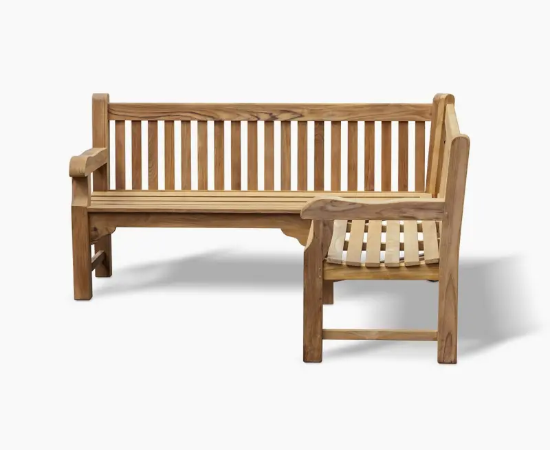 Eckbank aus Teakholz Klasso
