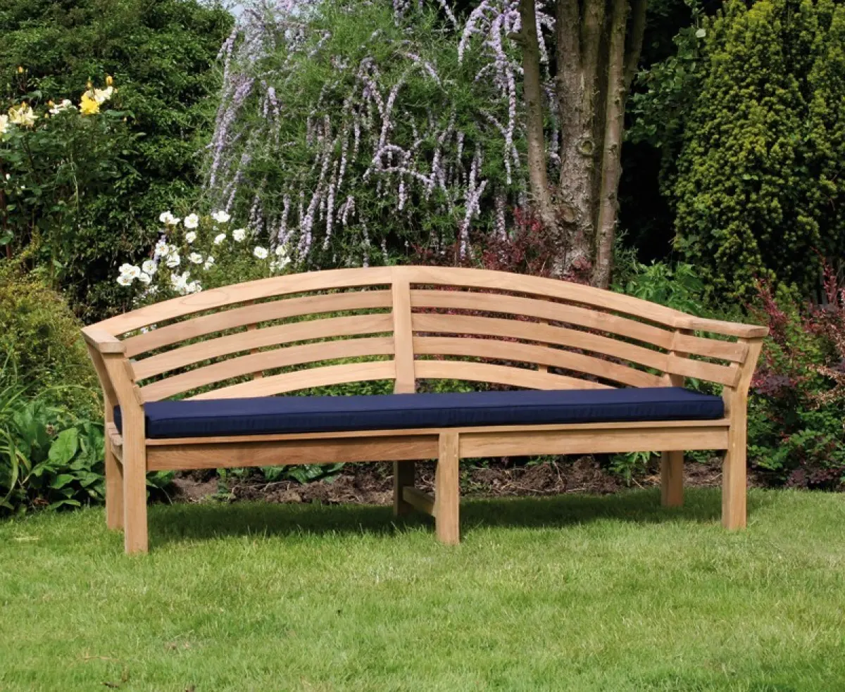 Gartenbank aus Teakholz Borneo