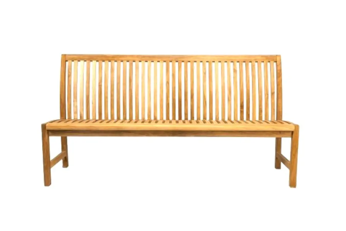 Gartenbank aus Teakholz Hawaii ohne Armlehne