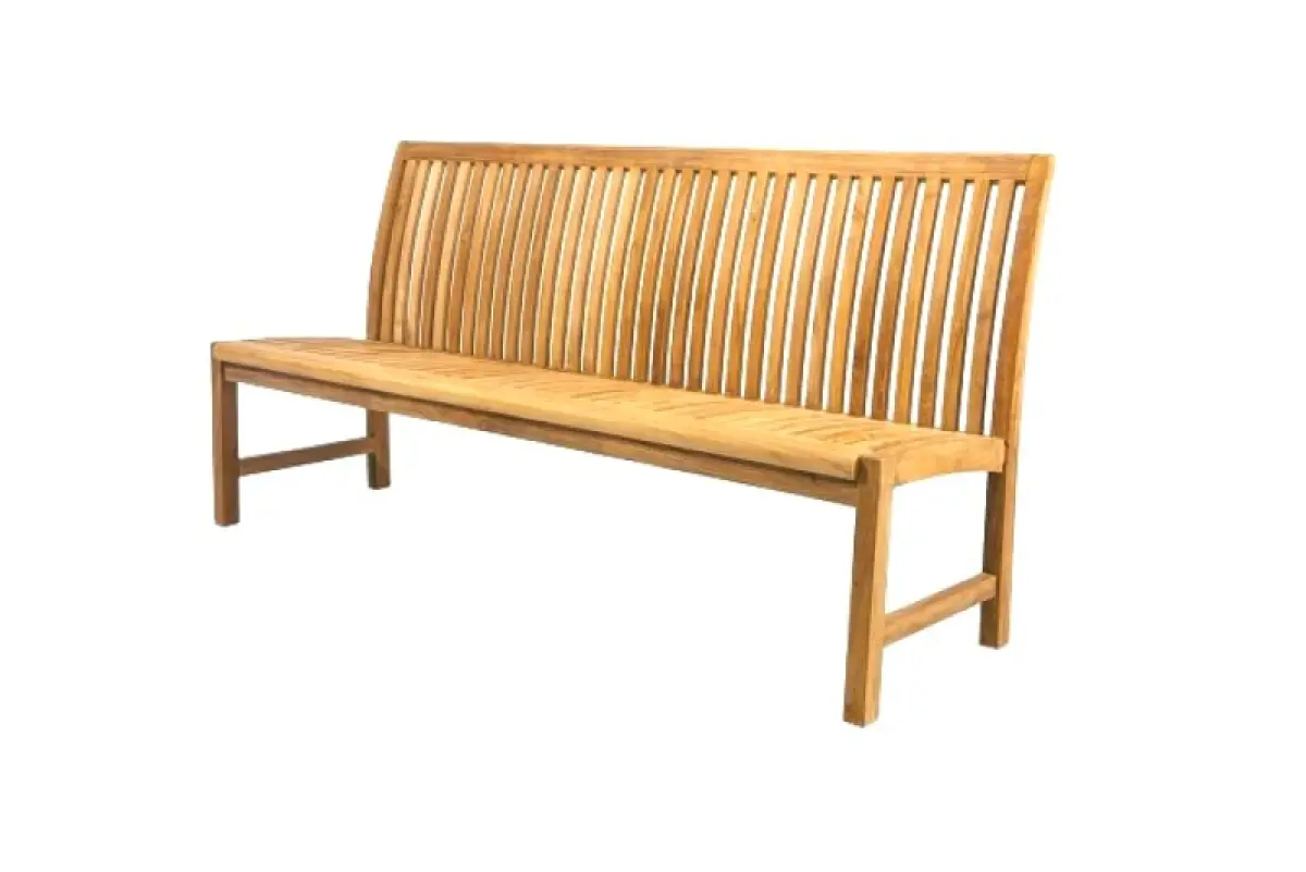 Gartenbank aus Teakholz Hawaii ohne Armlehne